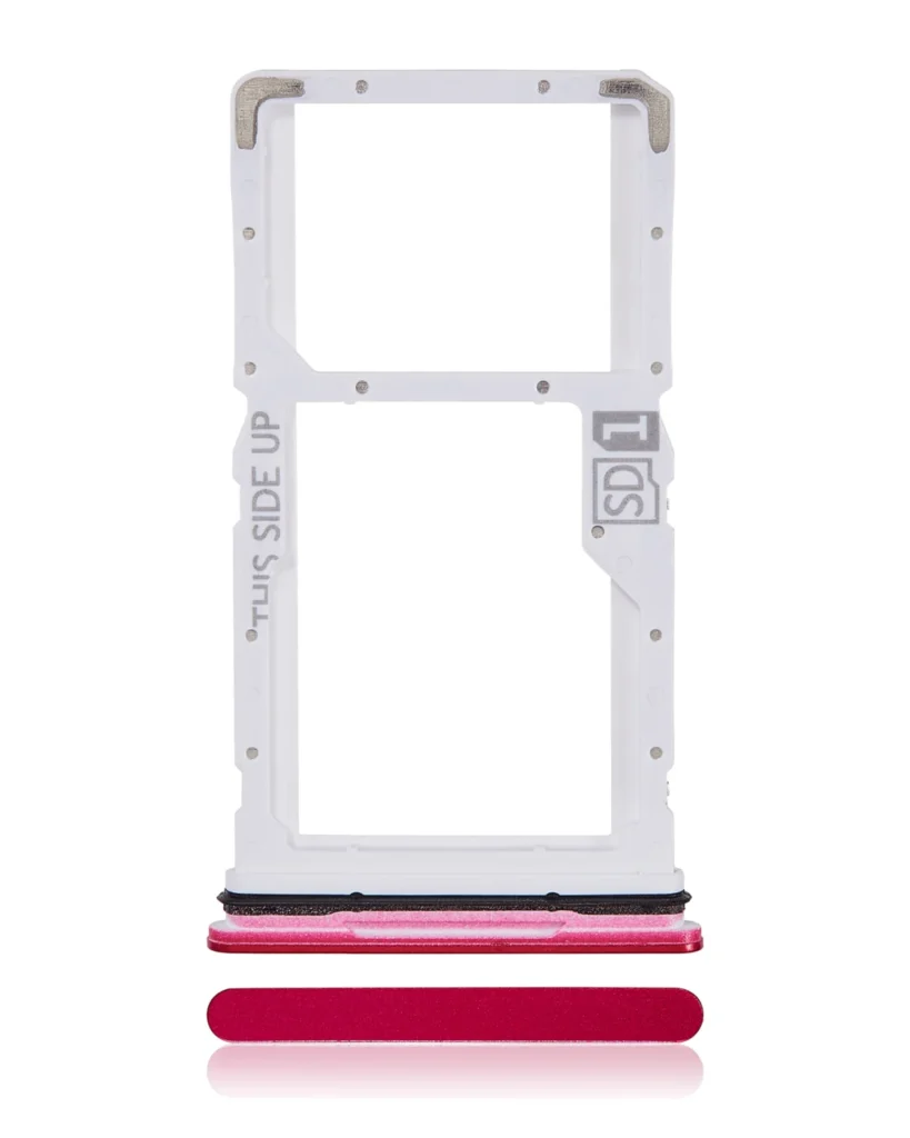 Single Sim Card Tray For Motorola Moto G84 (XT2347 / 2023) (Viva Magenta)