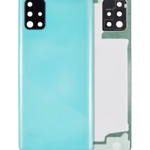 Back Cover Glass With Camera Lens For Samsung Galaxy A51 5G (A516 / 2020) (Service Pack) (Blue)