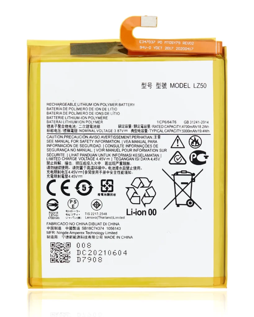 Replacement Battery For Motorola Moto G 5G Plus (XT2075 / 2020) / One 5G (XT2075-1 / 2020) / Moto G100 (XT2125-4 / 2021) (LZ50) (Genuine OEM)