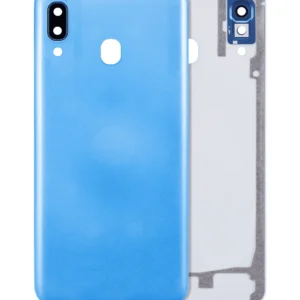 Back Cover Glass With Camera Lens For Samsung Galaxy A30 (A305 / 2019) (Aftermarket Plus) (Blue)