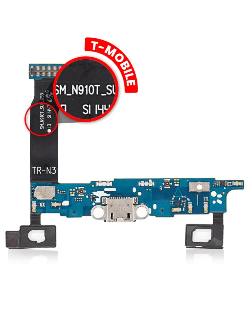 Charging Port Flex Cable For Samsung Galaxy Note 4 (N910T) (T-Mobile)