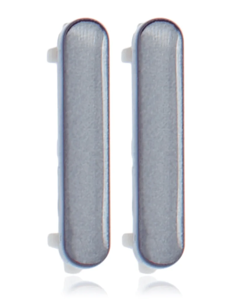 Hard Buttons (Power / Volume) For LG Stylo 7 (Silver) (3 Piece Set)