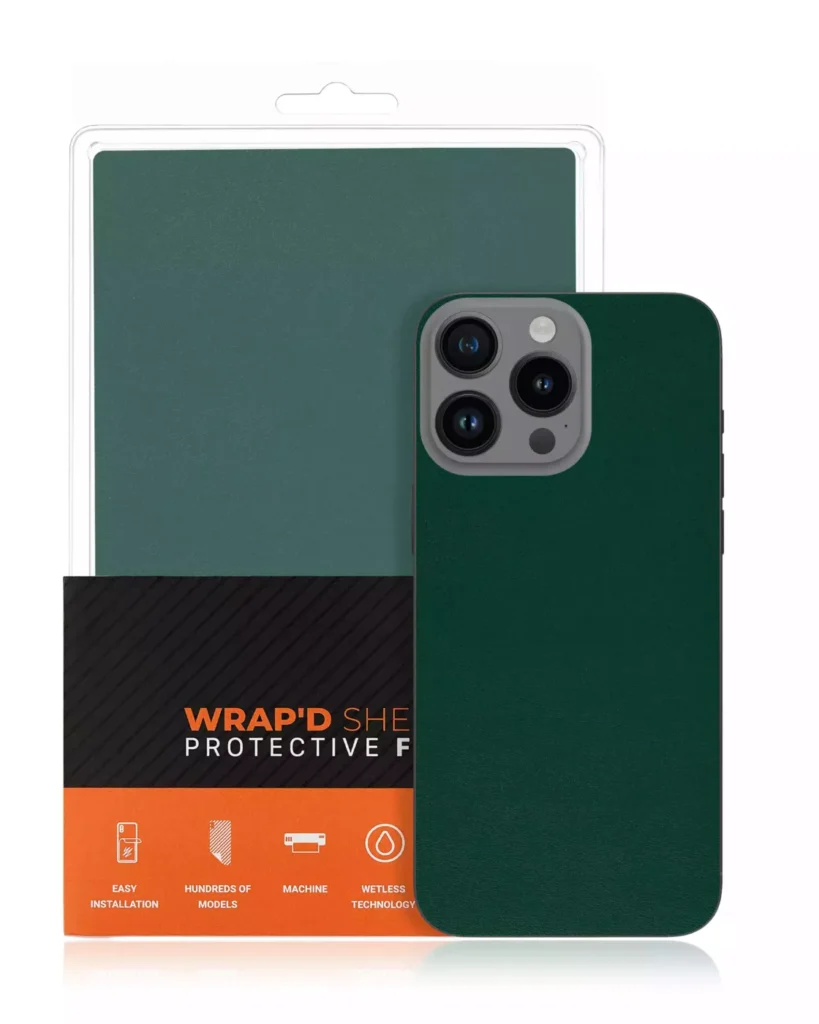 Wrapd Skin - Lambskin (Rolex Green) (10 Pack)