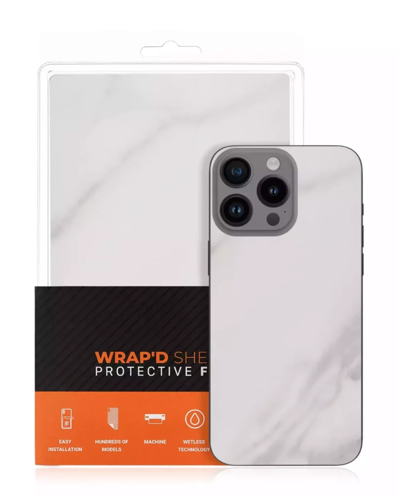 Wrapd Skin - Marble (White) (10 Pack)