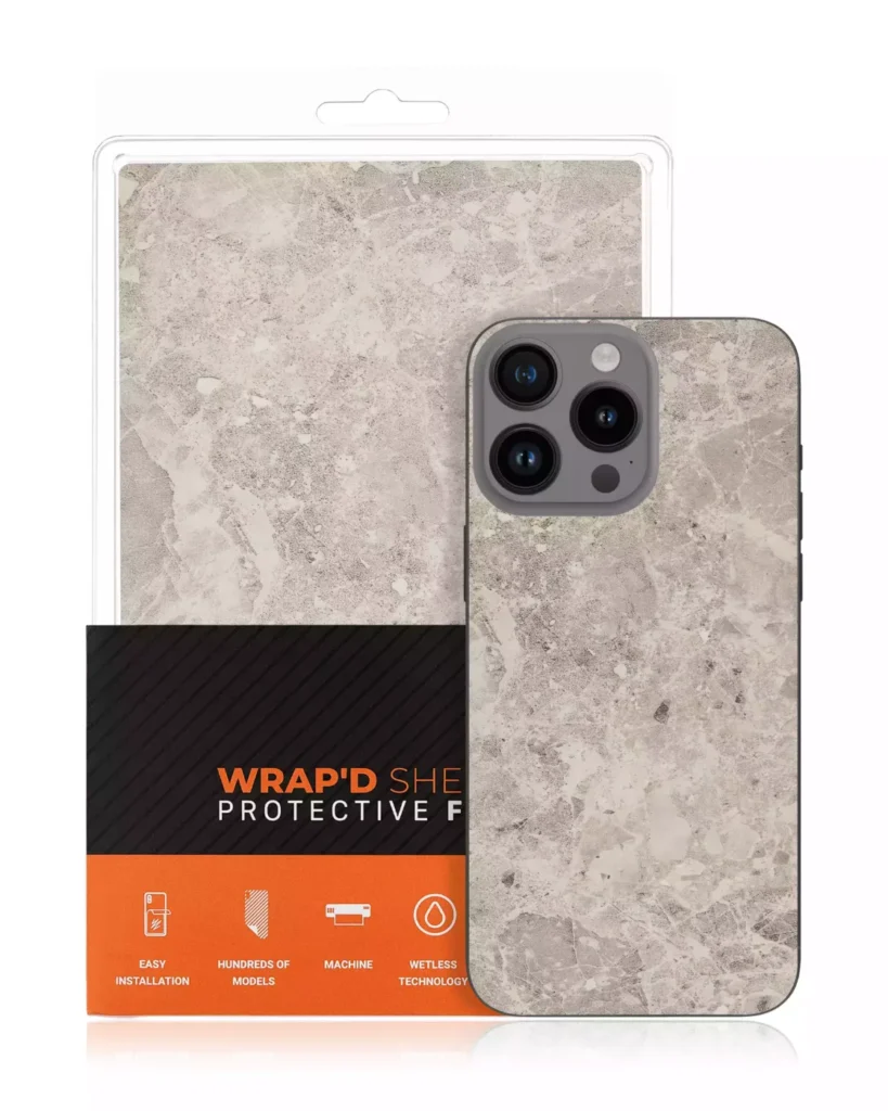 Wrapd Skin - Granite (10 Pack)