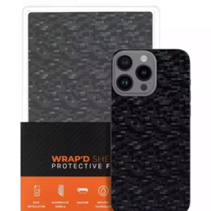 Wrapd Skin - Mosaic Pattern (Black) (10 Pack)