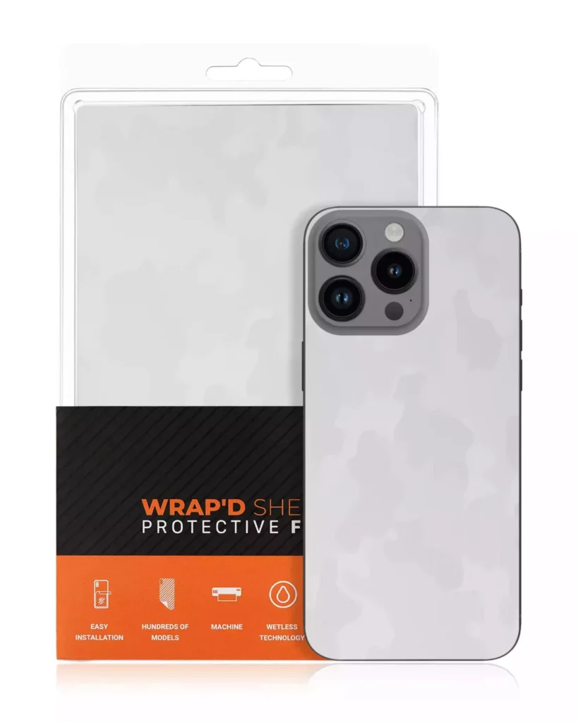 Wrapd Skin - Camouflage Pattern (White) (10 Pack)