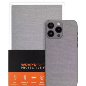 Wrapd Skin - Cloth pattern (Gray) (10 Pack)
