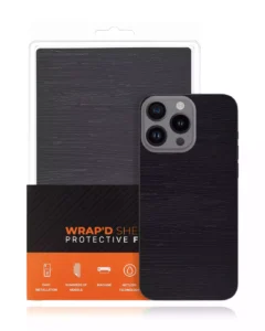 Wrapd Back Skin - Wood Grain (Black) (10 Pack)