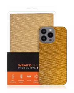 Wrapd Back Skin - Mosaic Pattern (Gold) (10 Pack)