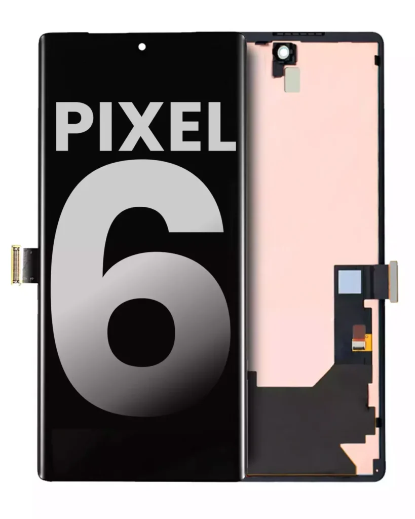 OLED Assembly With Frame For Google Pixel 6 (Used OEM Pull: Grade A) (All Colors)