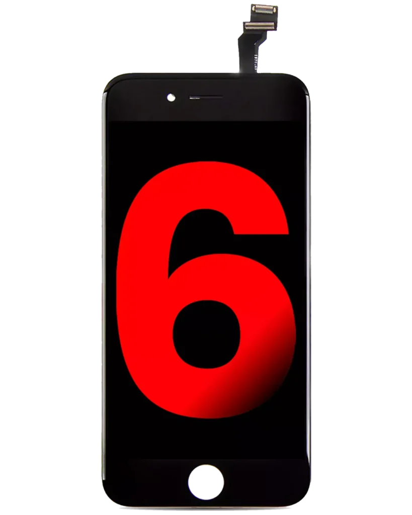LCD Assembly For iPhone 6 (Aftermarket Plus : XO6) (Black)