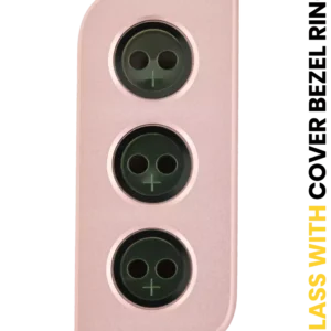 Back Camera Lens With Cover Bezel Ring For Samsung Galaxy S21 (Phantom Pink)