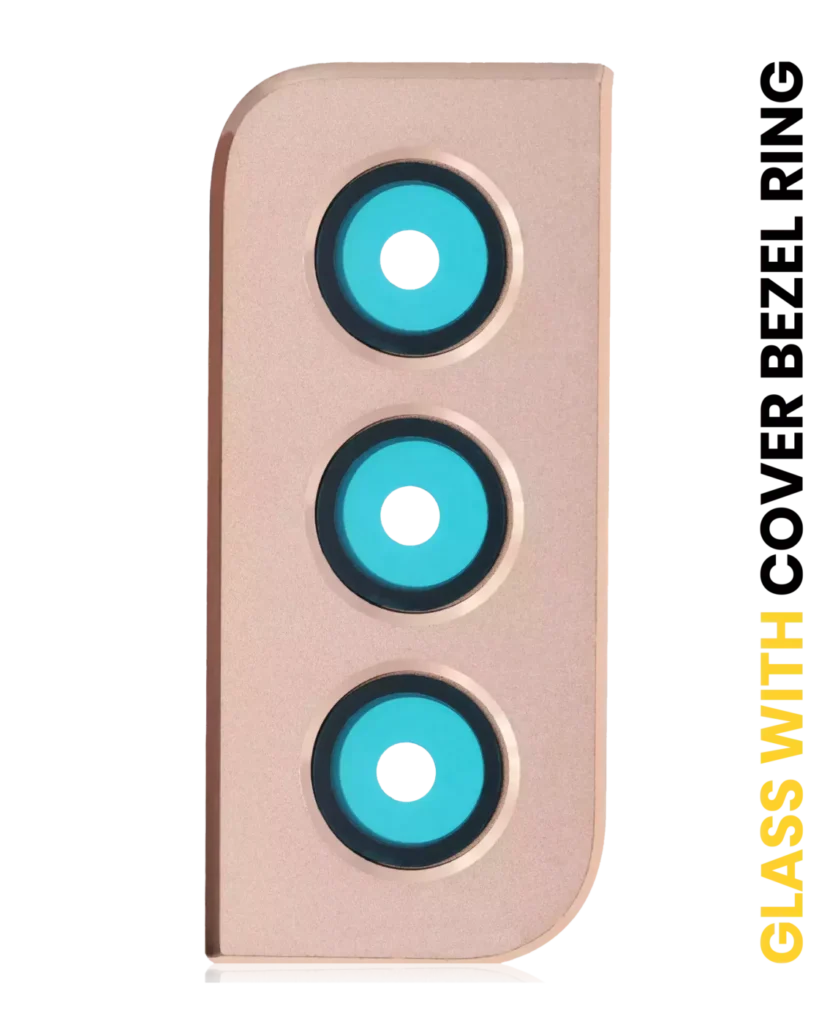Back Camera Lens With Bezel Ring For Samsung Galaxy S21 Plus (Phantom Gold)