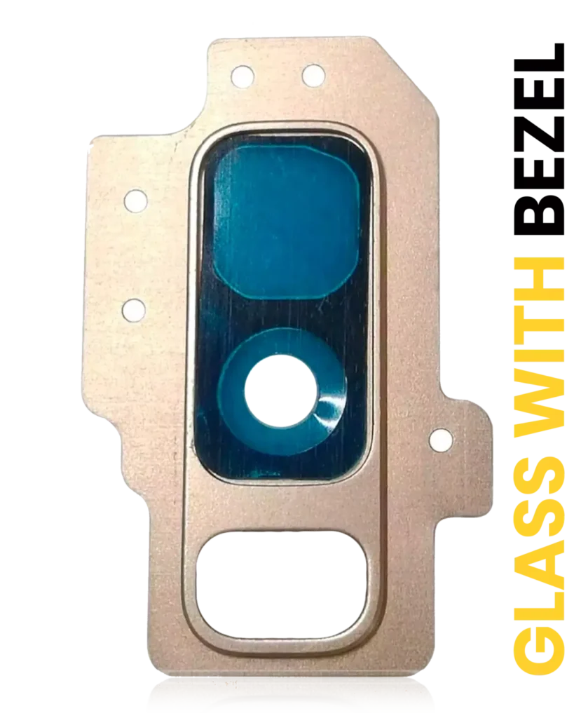 Back Camera Lens With Bezel For Samsung Galaxy S9 Plus (Sunrise Gold)