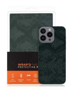 Wrapd Back Skin - Snake Pattern (Green) (10 Pack)