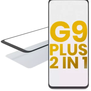 2 in 1 Front Glass With OCA Pre-Installed For Motorola Moto G9 Plus (XT2087 / 2020)
