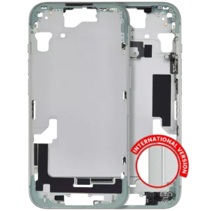 Mid-Frame Housing W/ Small Parts For iPhone 15 (EU / Global Version) (Aftermarket Plus) (Green)