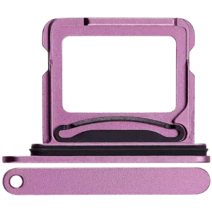 Dual Sim Card Tray For iPhone 16 / 16 Plus (Pink)