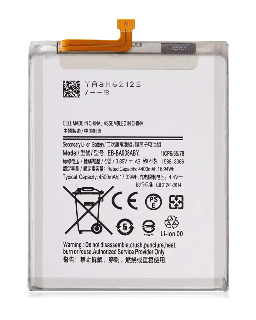 Replacement Battery For Samsung Galaxy A90 5G (A908 / 2019) (EB-BA908ABY)