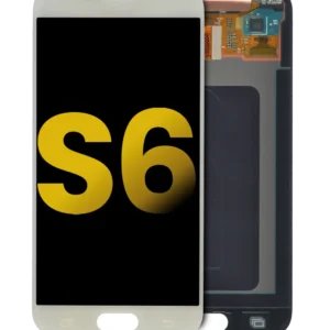 OLED Assembly Without Frame For Samsung Galaxy S6 (Refurbished) (White Pearl)