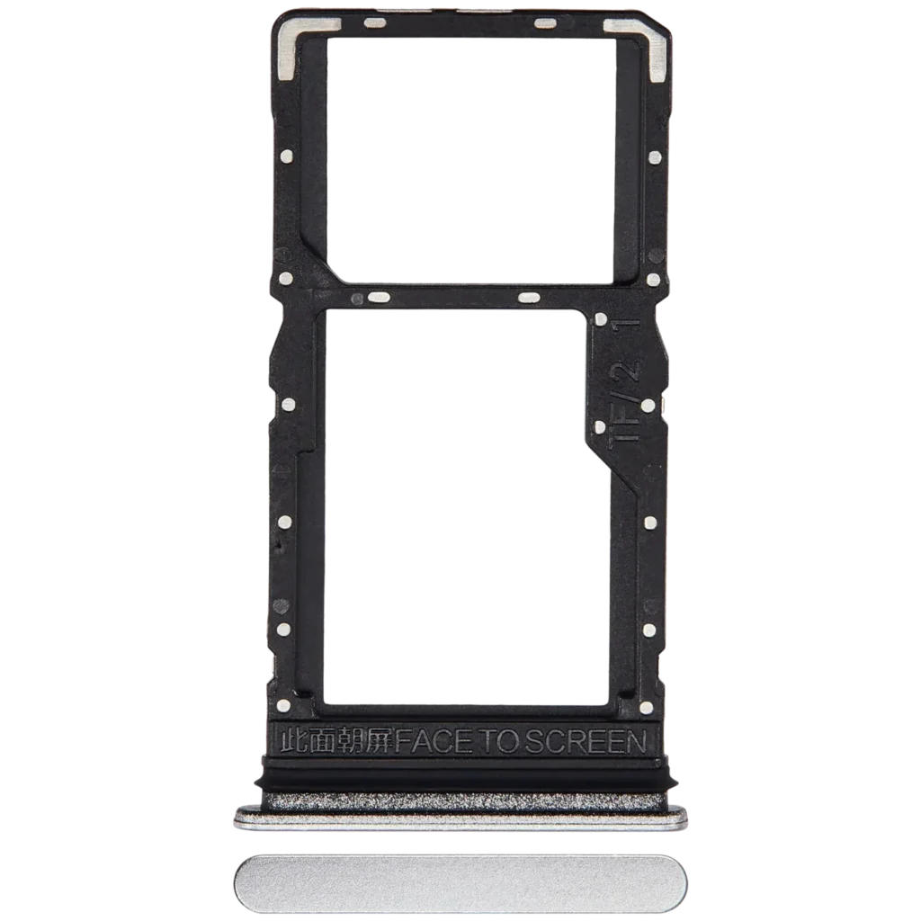 Sim Card Tray For Xiaomi Redmi 12 4G (Polar Silver)