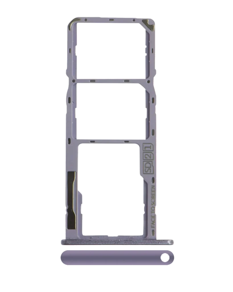Dual Sim Card Tray For Motorola Moto G7 Power (XT1955 / 2019) (International Version) (Iced Violet)