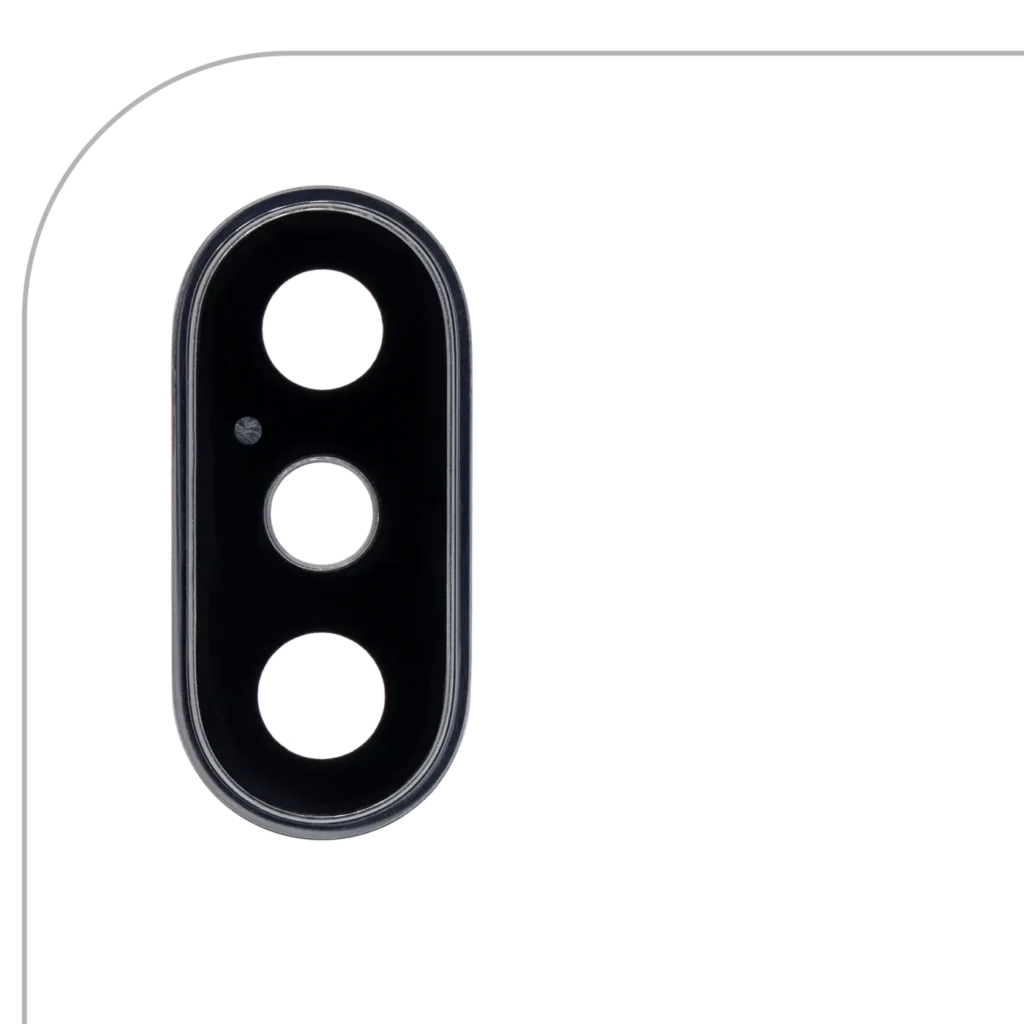 Back Camera Lens With Bracket & Bezel For iPhone XS / XS Max (Space Gray)