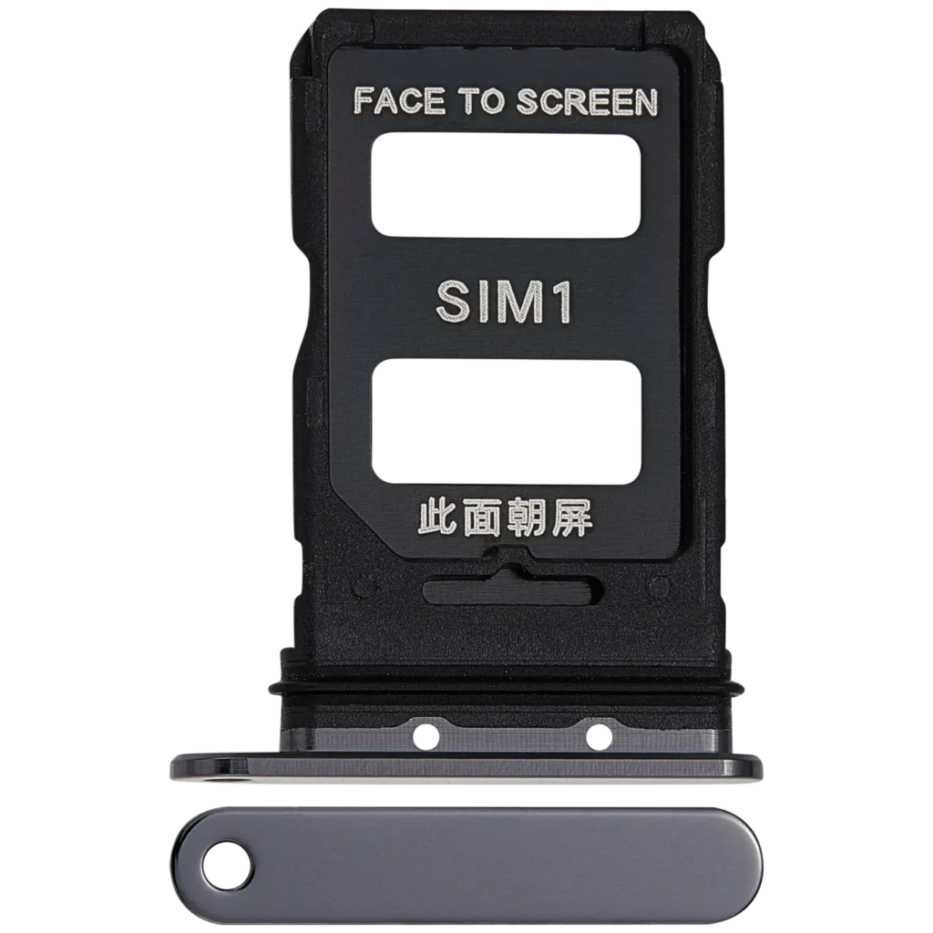 Sim Card Tray For Xiaomi 13 Pro (Ceramic Black)