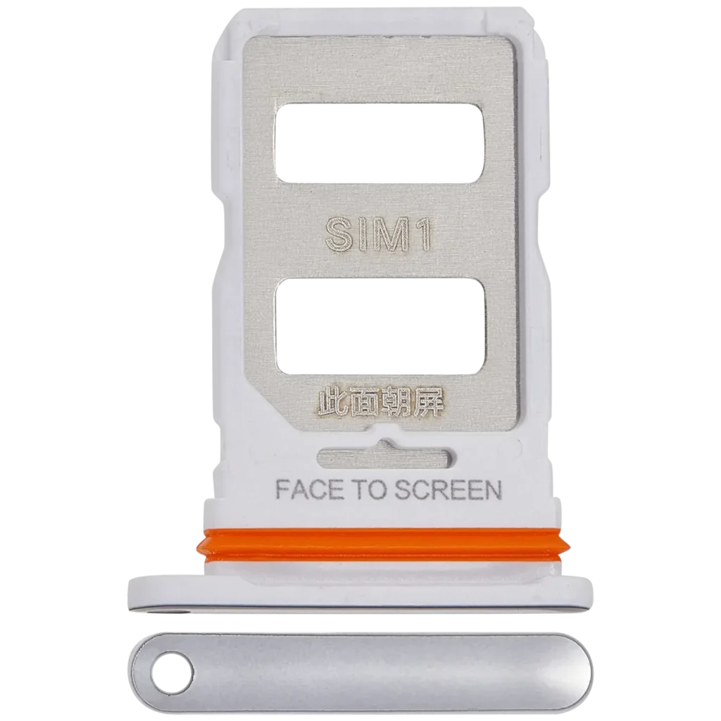Sim Card Tray For Xiaomi 13 Lite (White)