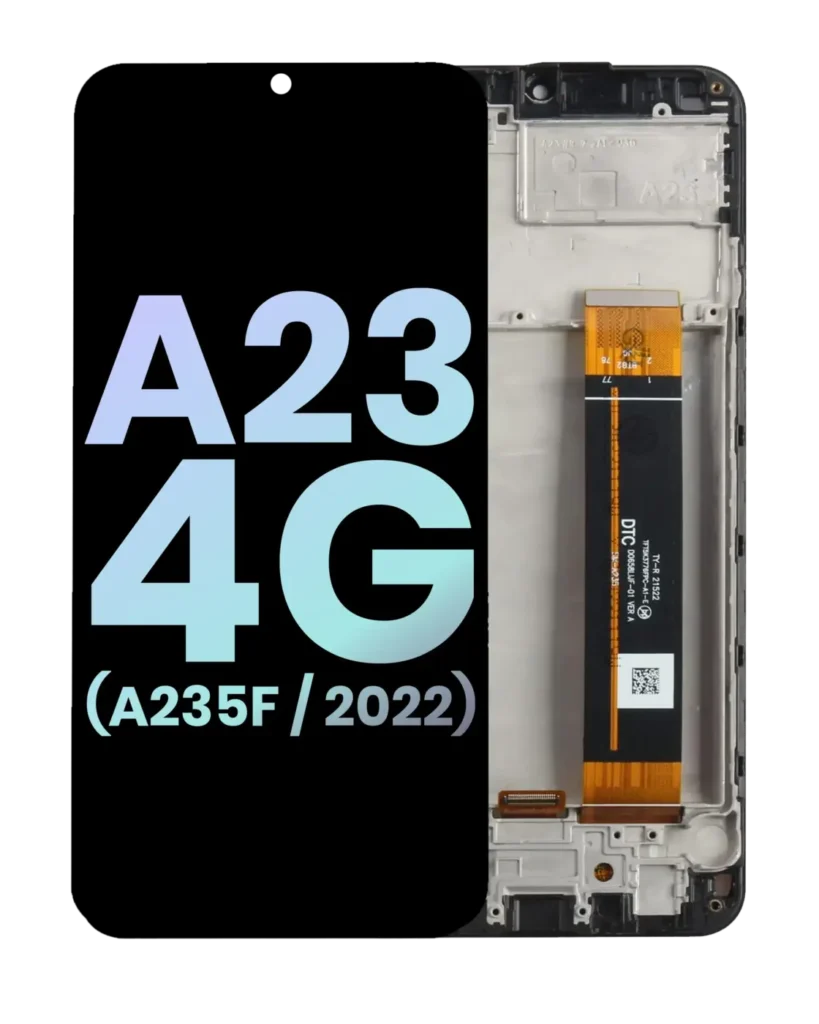 LCD Assembly With Frame For Samsung Galaxy A23 4G (A235F / 2022) (International Version) (Service Pack) (All Colors)