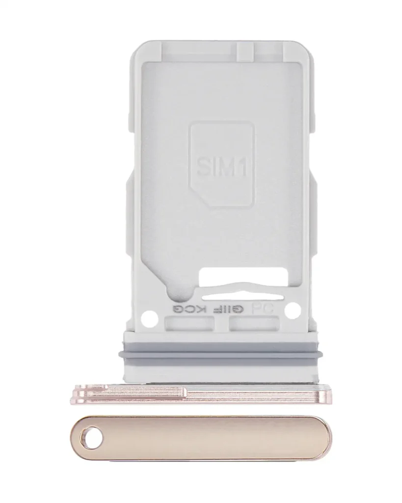 Single Sim Card Tray For Samsung Galaxy S21 Plus (Phantom Gold)