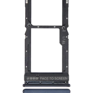 Dual Sim Card Tray For Xiaomi Redmi Poco X3 / X3 Pro (Phantom Black)