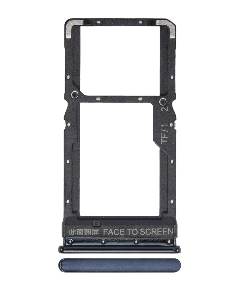 Dual Sim Card Tray For Xiaomi Redmi Poco X3 / X3 Pro (Phantom Black)