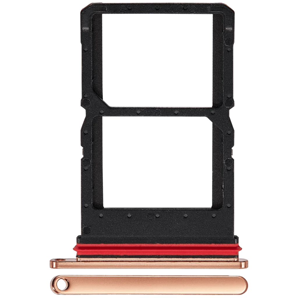 Dual Sim Card Tray For Motorola Razr Plus / Razr 50 Ultra (XT2451 / 2024) / Razr Plus 2025 (XT2557 / 2025) (Peach Fuzz)