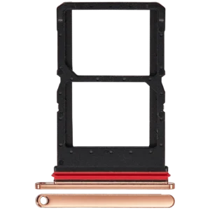 Dual Sim Card Tray For Motorola Razr Plus / Razr 50 Ultra (XT2451 / 2024) / Razr Plus 2025 (XT2557 / 2025) (Peach Fuzz)