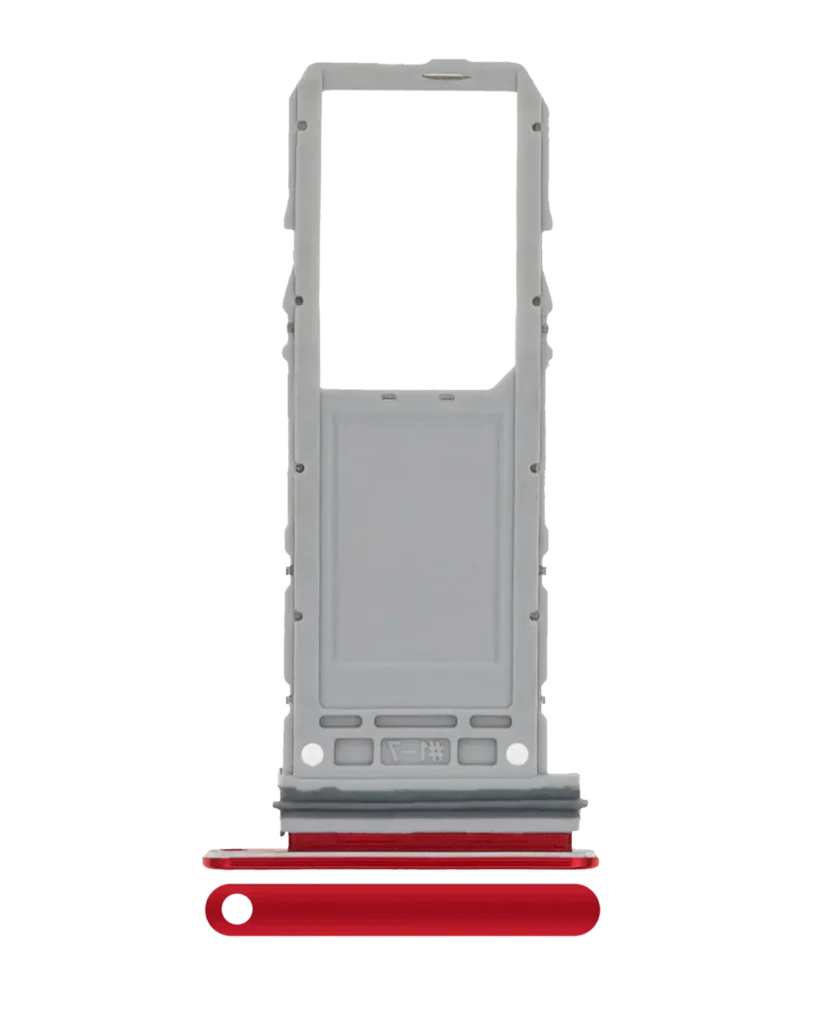 Single Sim Card Tray For Samsung Galaxy Note 10 (Aura Red)