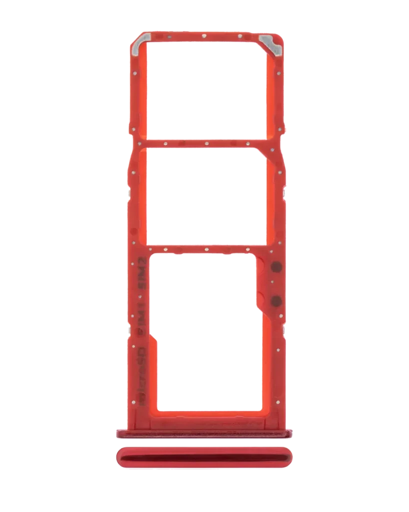 Dual Sim Card Tray For Samsung Galaxy A51 4G (A515 / 2019) (Red)