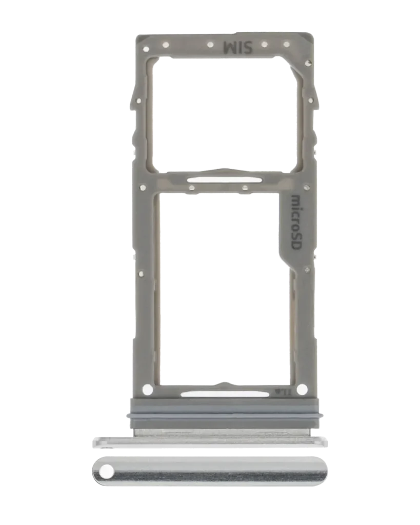 Single Sim Card Tray For Samsung Galaxy S10 Lite (Prism White)