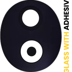 Back Camera (Ultra Wide) Lens (Glass Only) With Adhesive For Honor 90