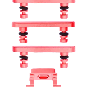 Hard Buttons (Power / Volume / Switch) For iPhone 7 Plus (Red)
