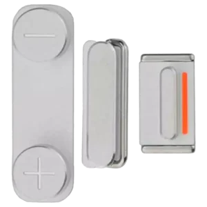 Hard Buttons Set (Power / Volume / Vibration Motor) For iPhone 5S / SE (2016) (Silver)