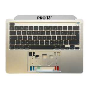 Top Case with Keyboard (ISO UK) For MacBook Pro 13" A2338 (2020) (Silver)