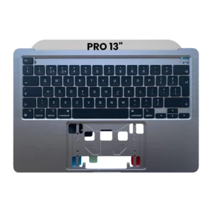 Top Case with Keyboard (ISO UK) For MacBook Pro 13" A2338 (2020) (Space Gray)
