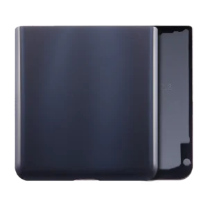 Bottom Back Cover Glass For Samsung Galaxy Z Flip 5G (F707) (Service Pack) (Mystic Black)