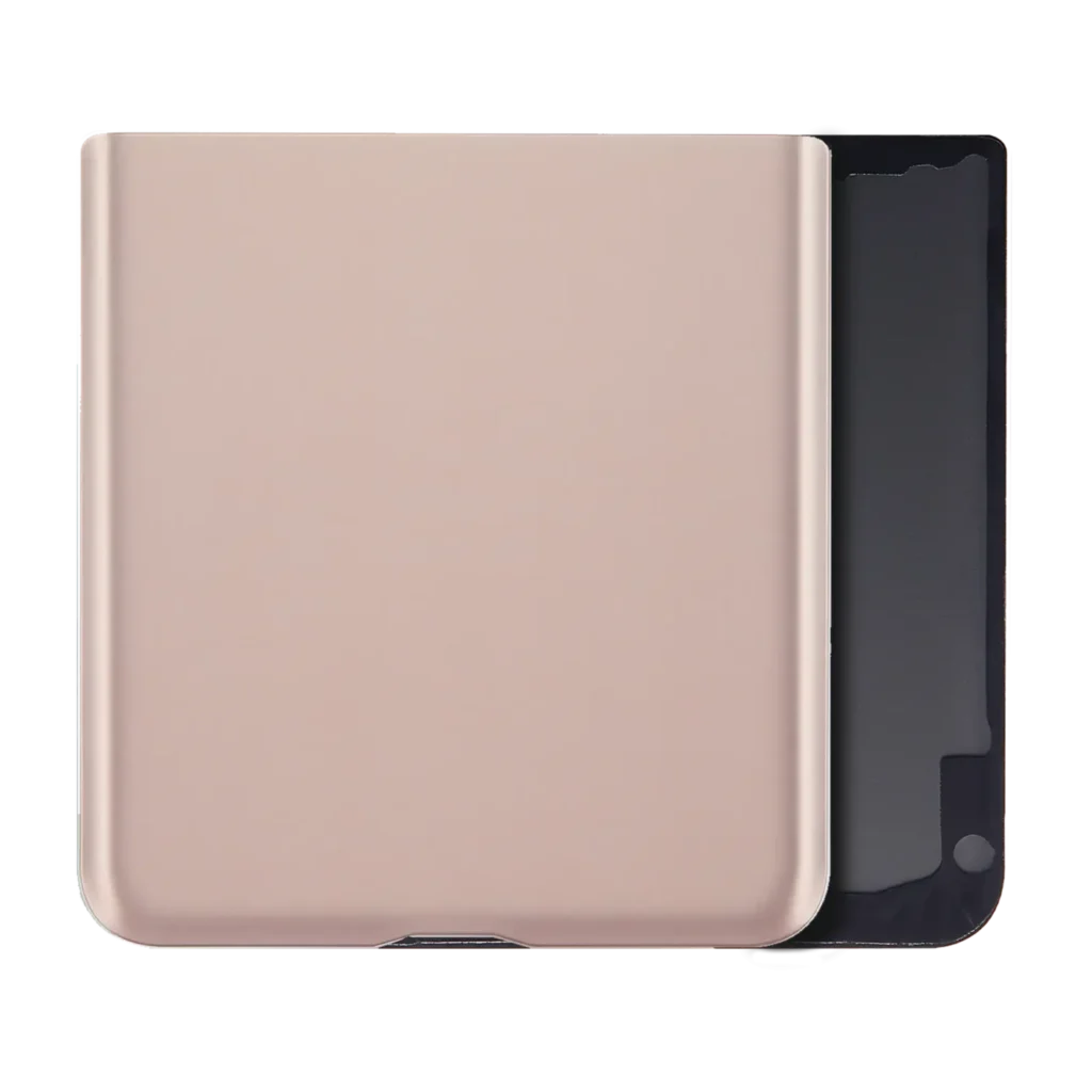 Bottom Back Cover Glass For Samsung Galaxy Z Flip 5G (F707) (Service Pack) (Mystic Bronze)