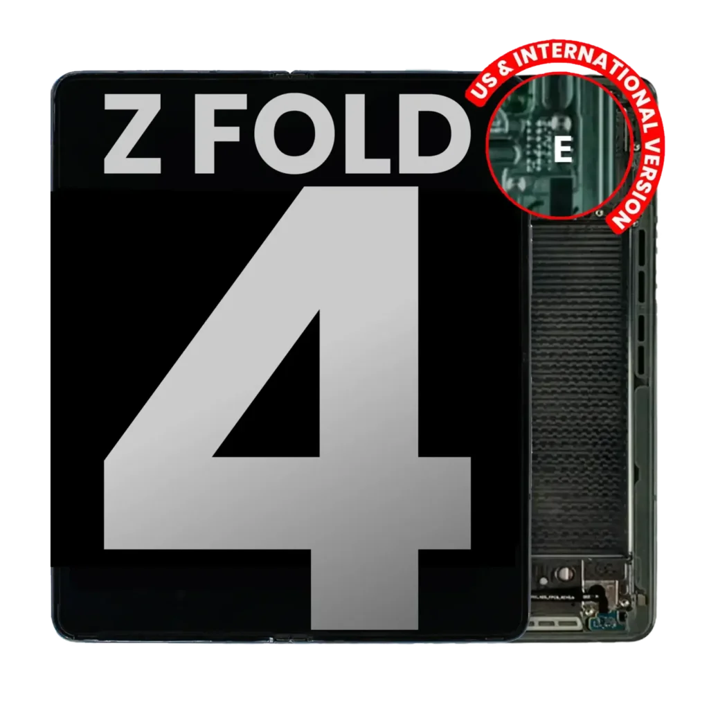 Inner OLED Assembly With Frame For Samsung Galaxy Z Fold 4 5G (US & International) (Used OEM Pull: Grade A) (Graygreen)