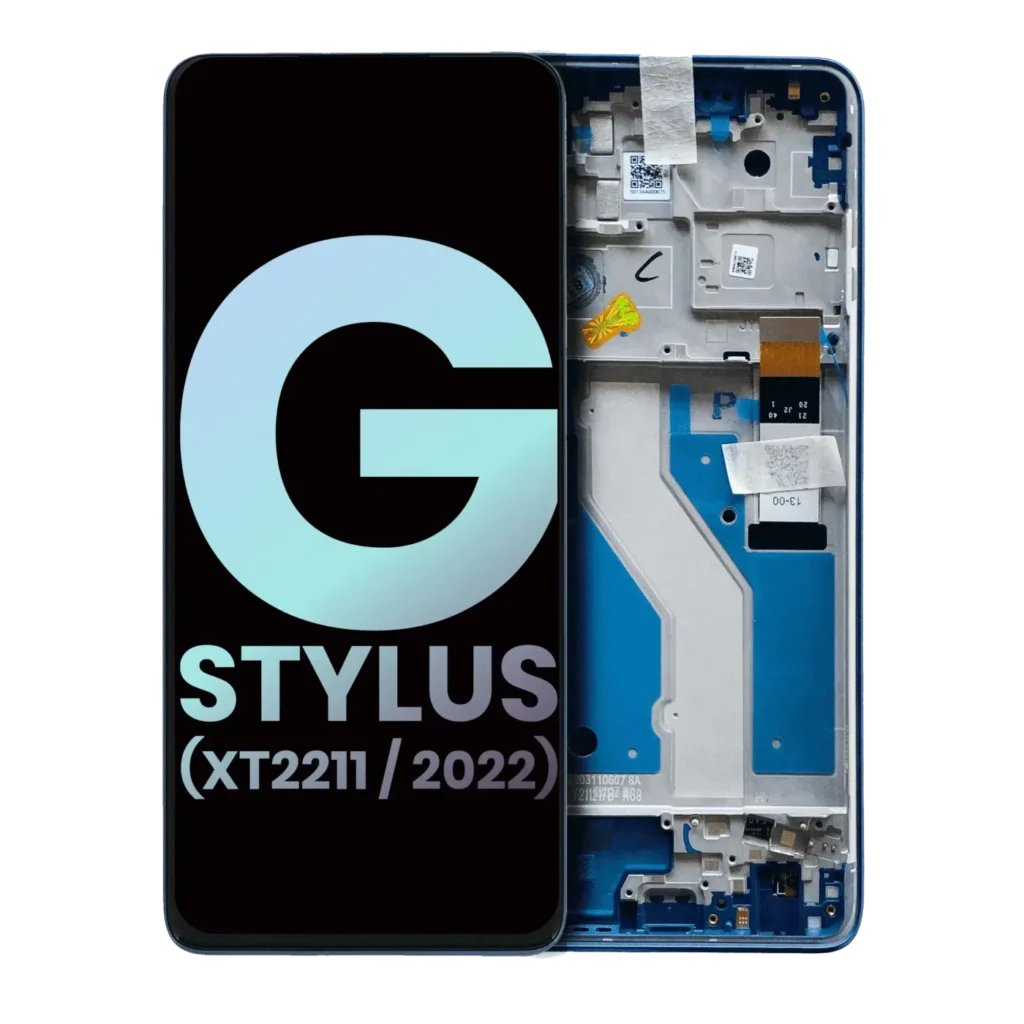 LCD Assembly With Frame For Motorola Moto G Stylus 4G (XT2211 / 2022) (Genuine OEM) (Twilight Blue)