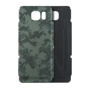 Back Cover Glass For Samsung Galaxy S7 Active (No Logo) (Aftermarket Plus) (Green Camo)
