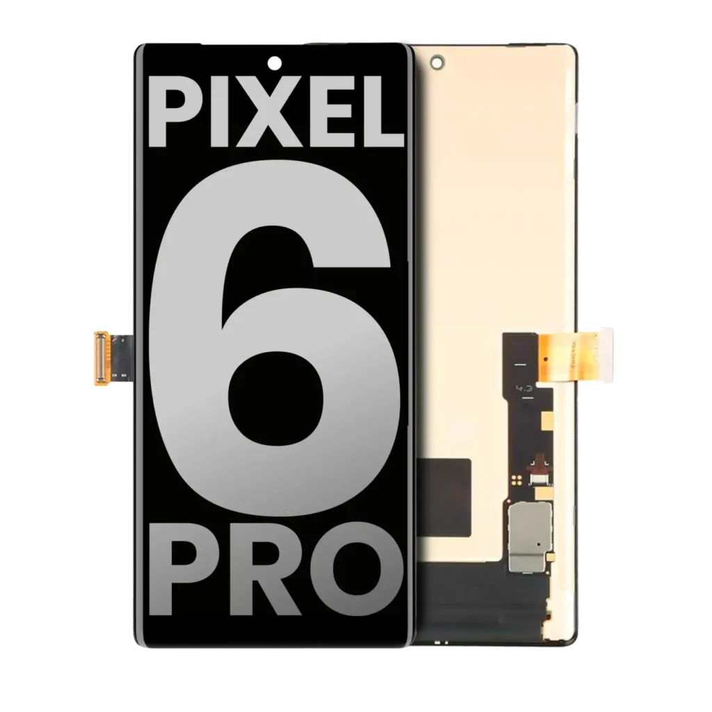 OLED Assembly With Frame (With Fingerprint Sensor) For Google Pixel 6 Pro (Used OEM Pull: Grade A) (All Colors)